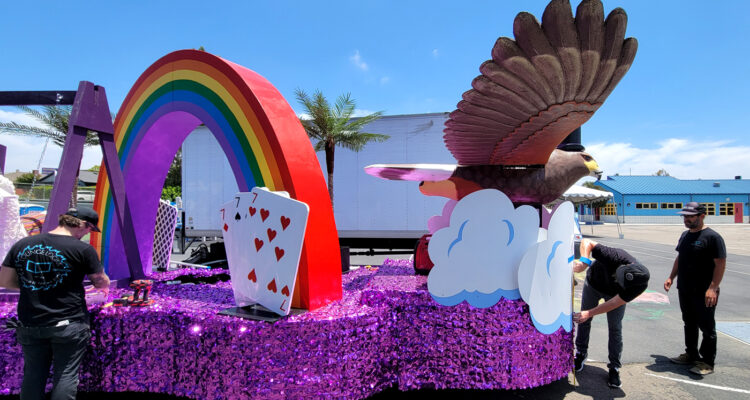 2022 Harrah’s San Diego Pride Parade Float